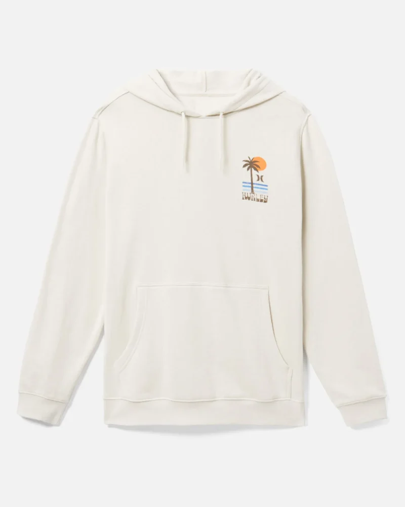 77 fleece pullover hoodie for men