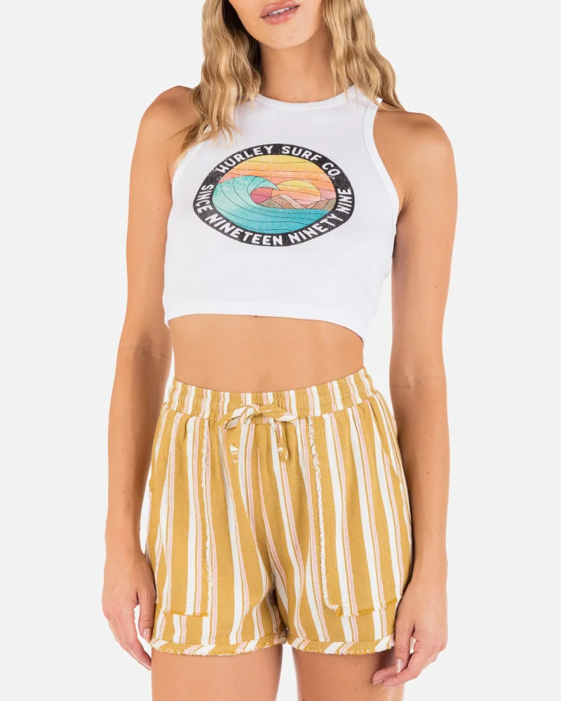 baby cropped tank top sand circle design scaled