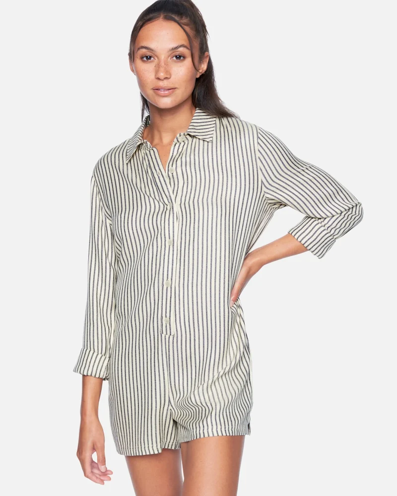 button front romper for women scaled