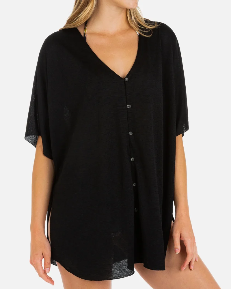 button front solid tunic top 1 scaled