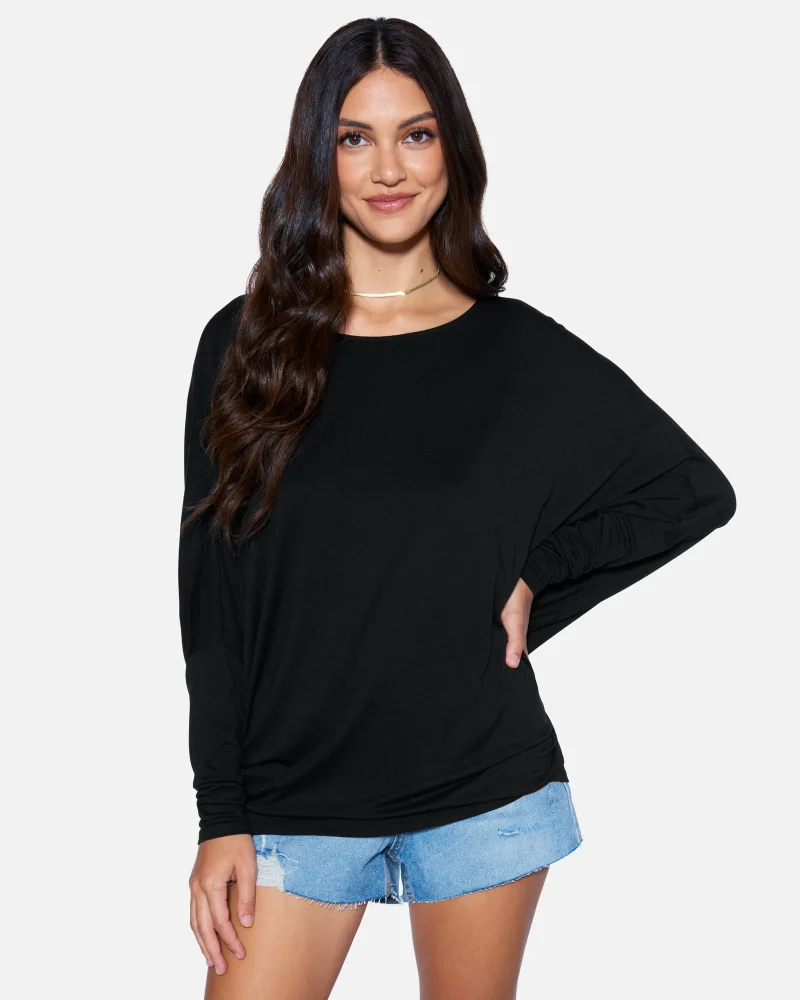 chic off shoulder essential top scaled