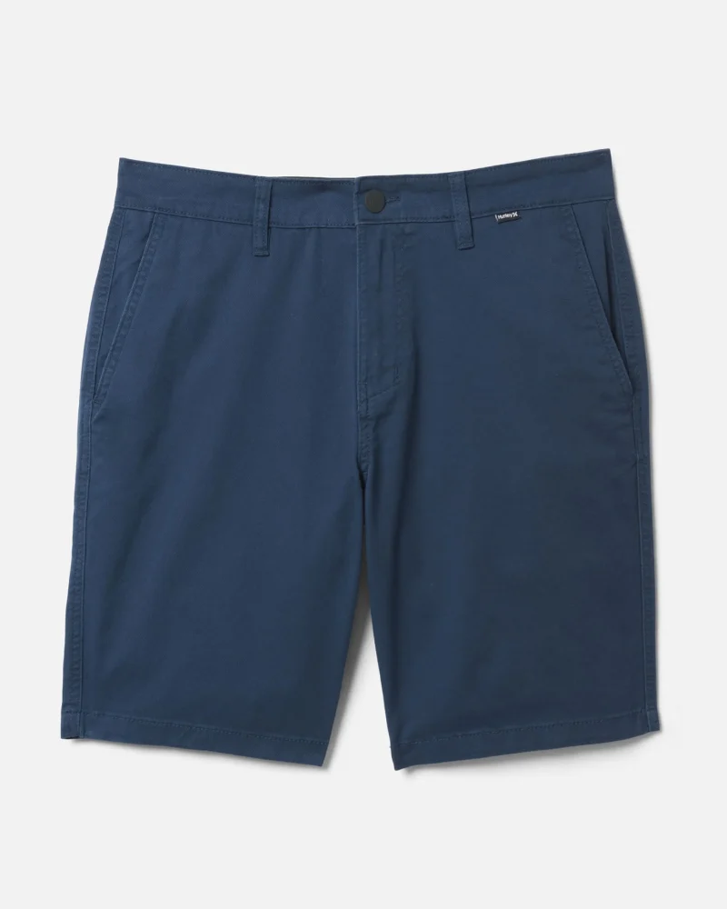 cotton twill essential walk shorts