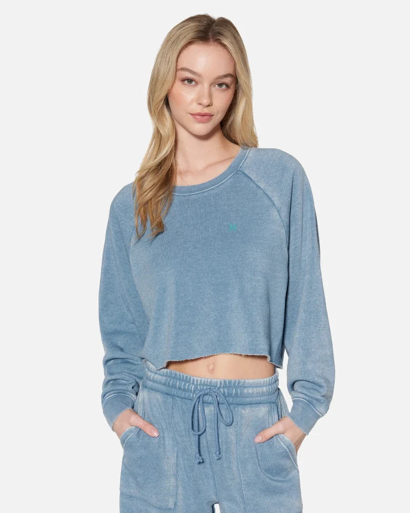 cozy burnout fleece crop top crewneck 1 scaled