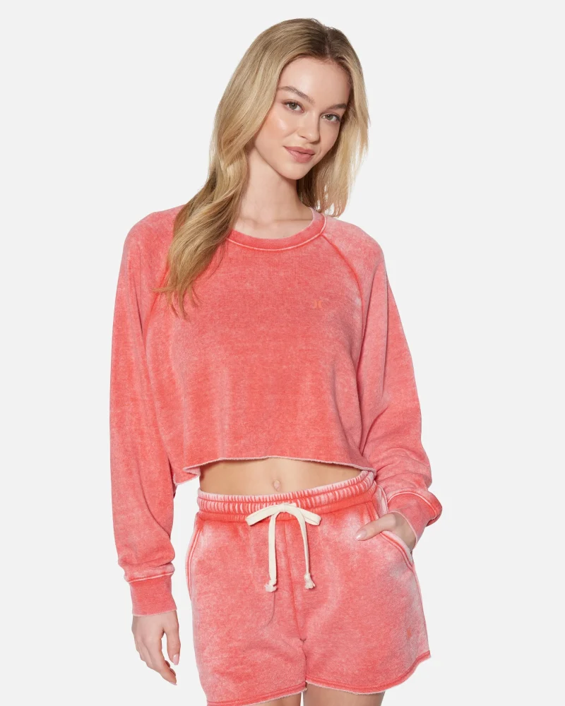 cozy burnout fleece crop top crewneck 2 scaled