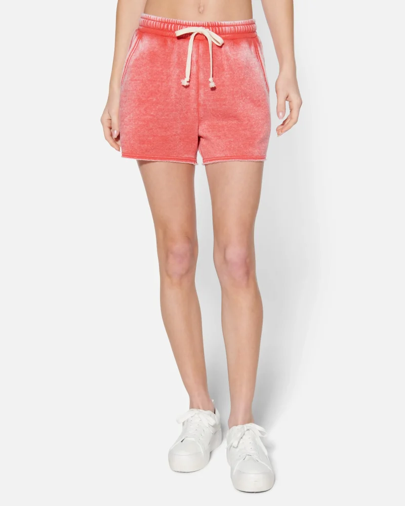 cozy burnout fleece shorts for women scaled