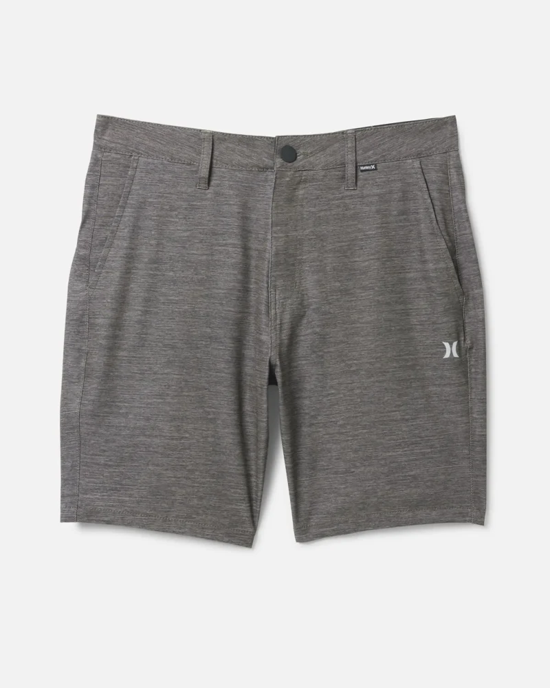 essential heathered walking shorts