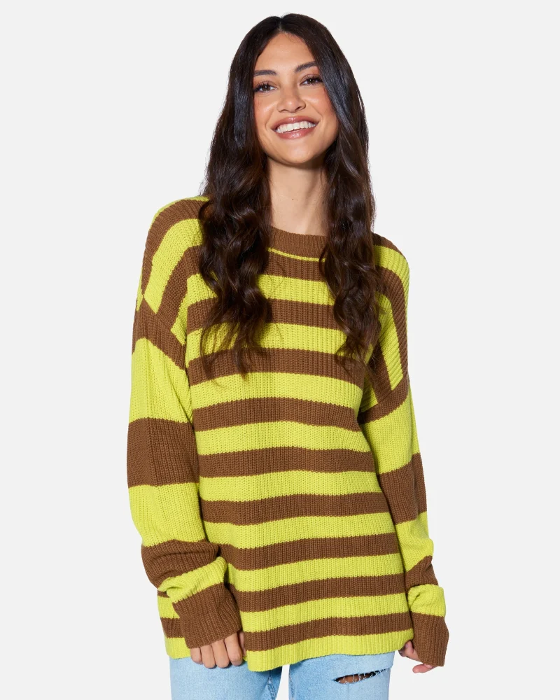 essential serena stripe knit sweater scaled