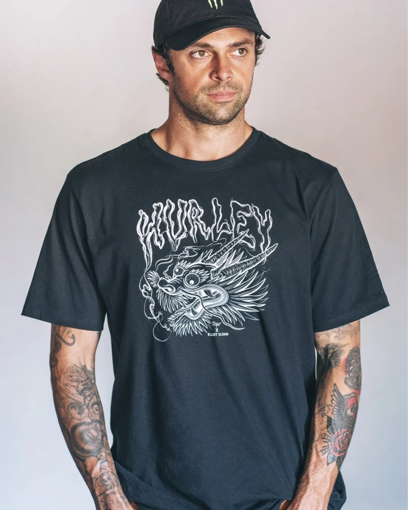 everyday elliot dragon short sleeve tee