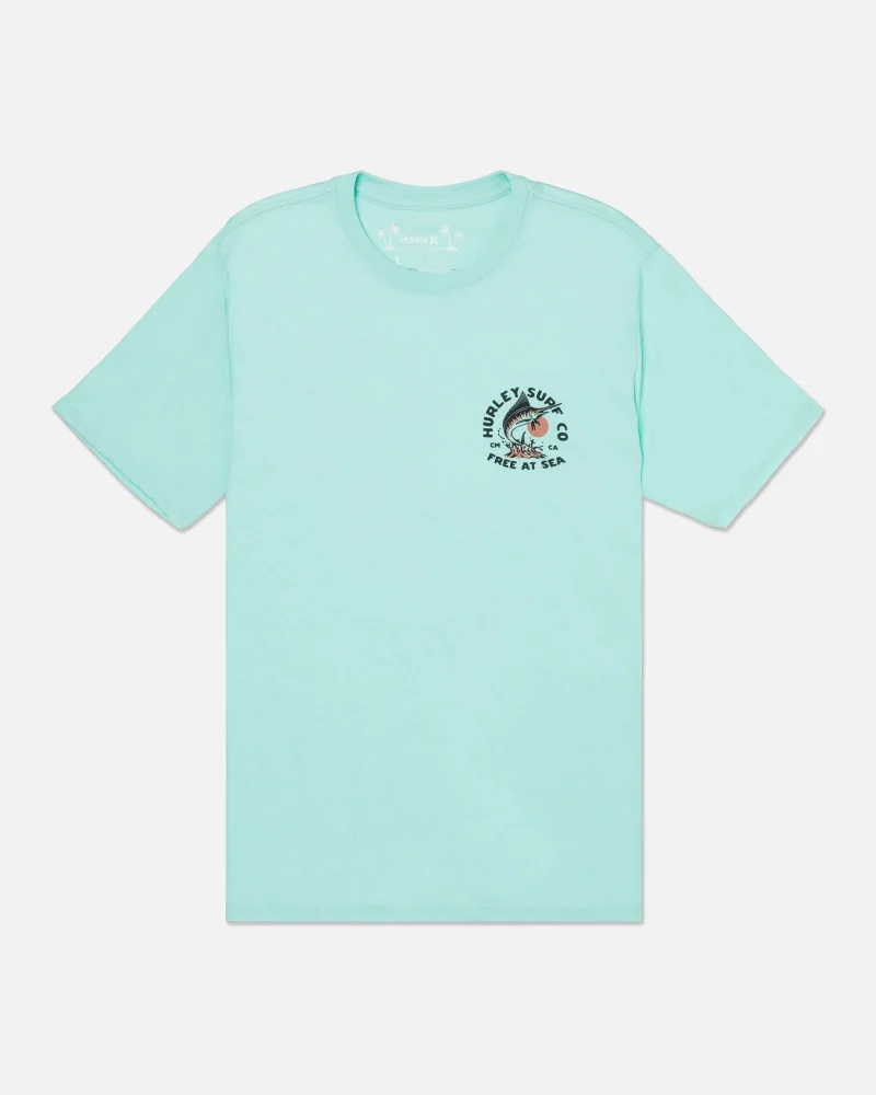 everyday free at sea casual short sleeve tee