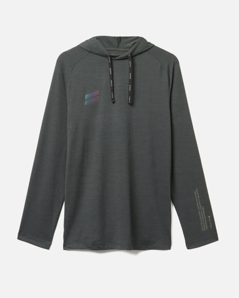 exist hooded long sleeve tee