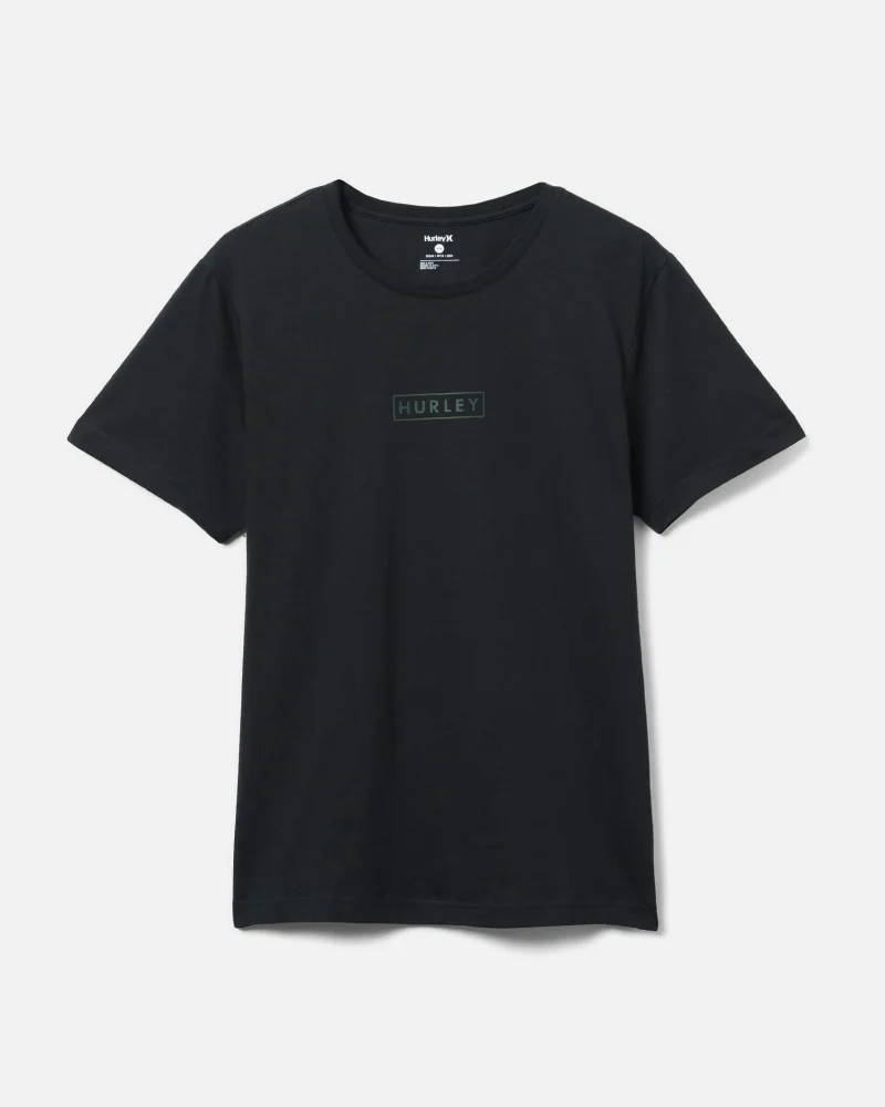 exist logo cotton jersey graphic tee 1