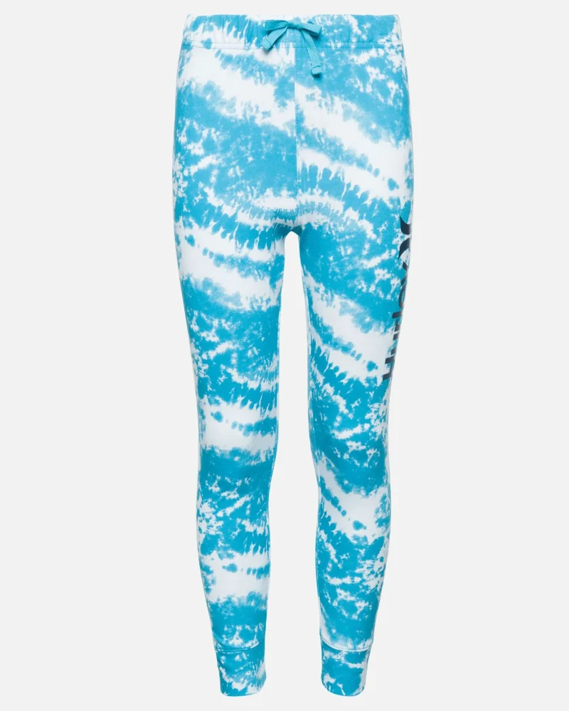 girls tie dye french terry joggers for kids