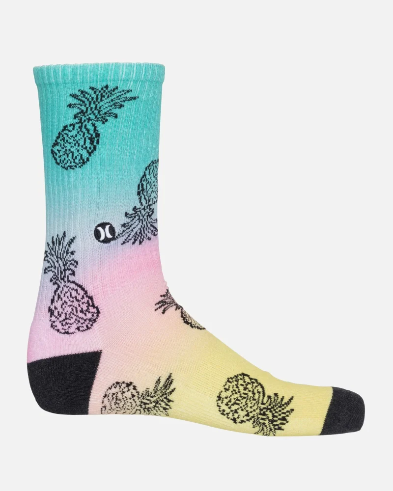 h2o dri 1 pack jacquard crew socks