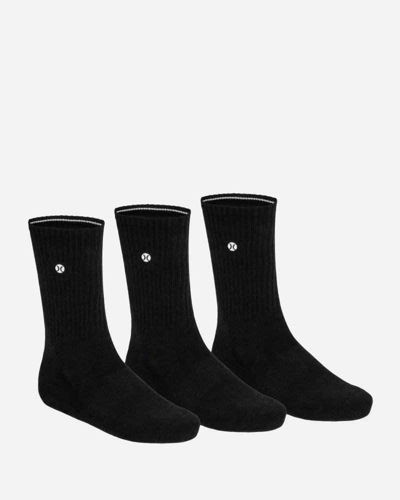 h2o dri 3 pack crew socks 1