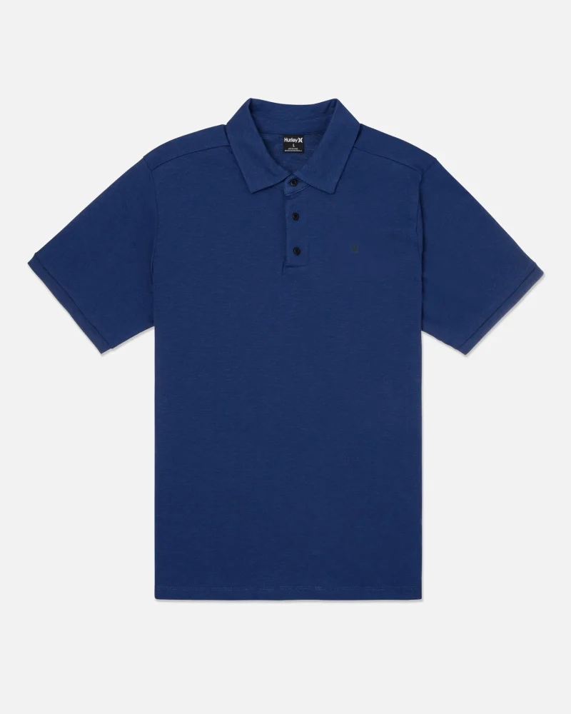 h2o dri ace short sleeve slub polo shirt