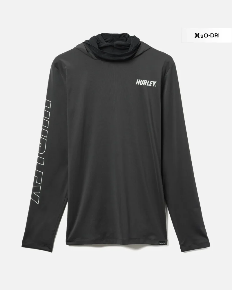 h2o dri atticus upf long sleeve fastlane hoodie