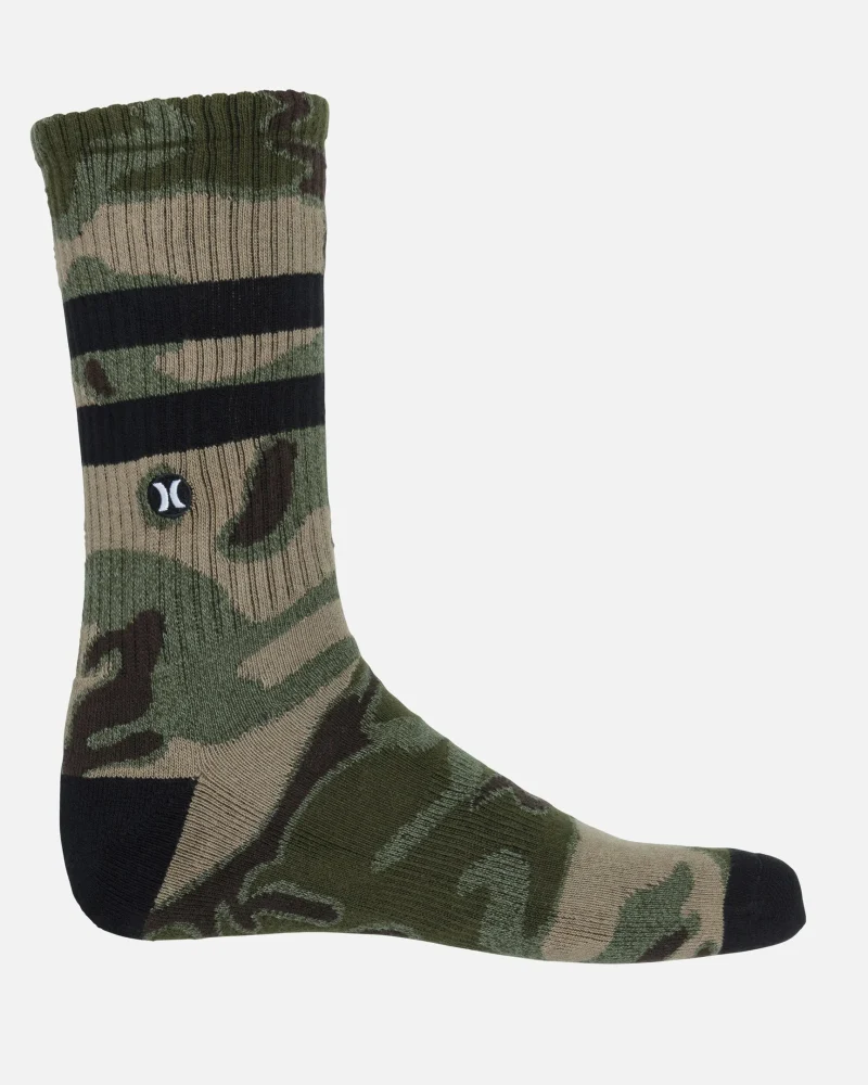 h2o dri jacquard crew socks 1 pack