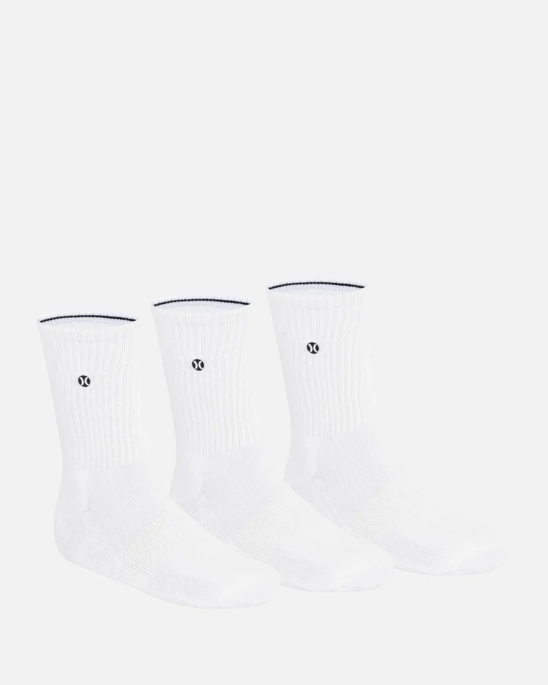 h2o dri performance crew socks 3 pack