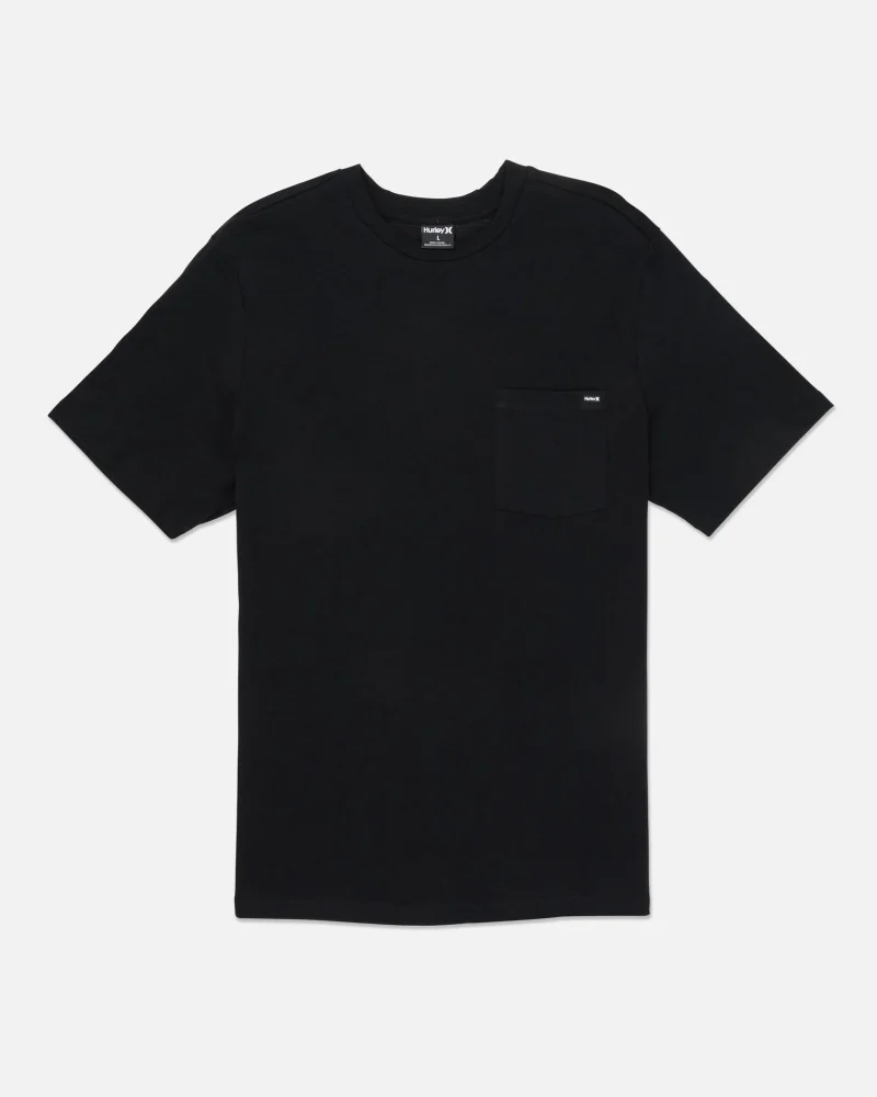 h2o dri slub pocket tee short sleeve