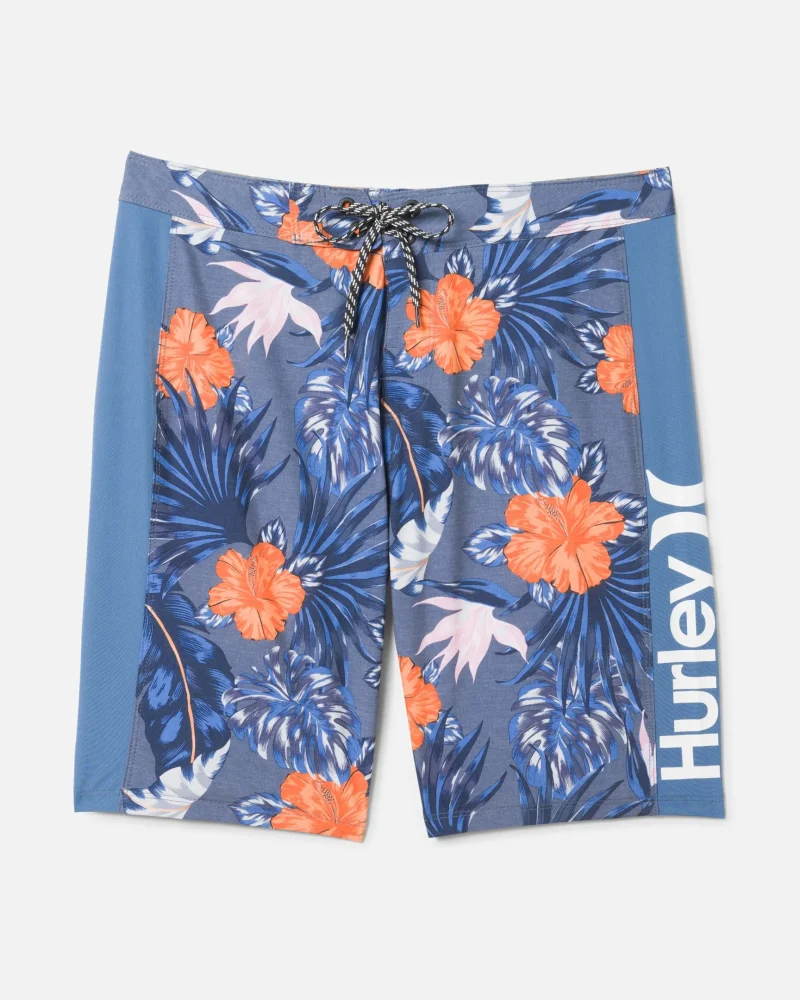 hibiscus print swim boardshorts 20