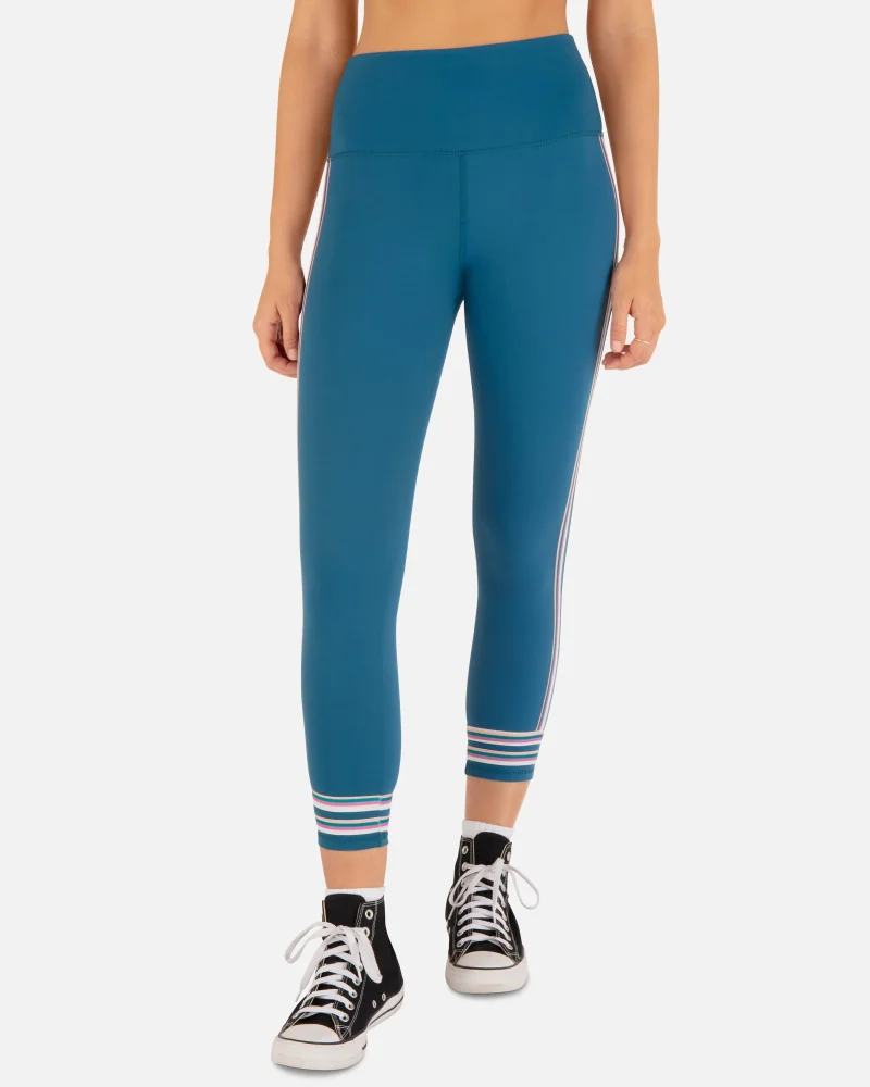 high waist 7 8 side stripe leggings scaled