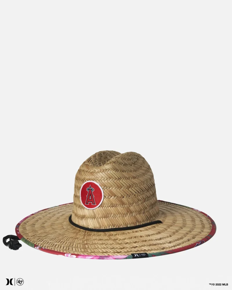 hurley 47 la angels swell straw hat