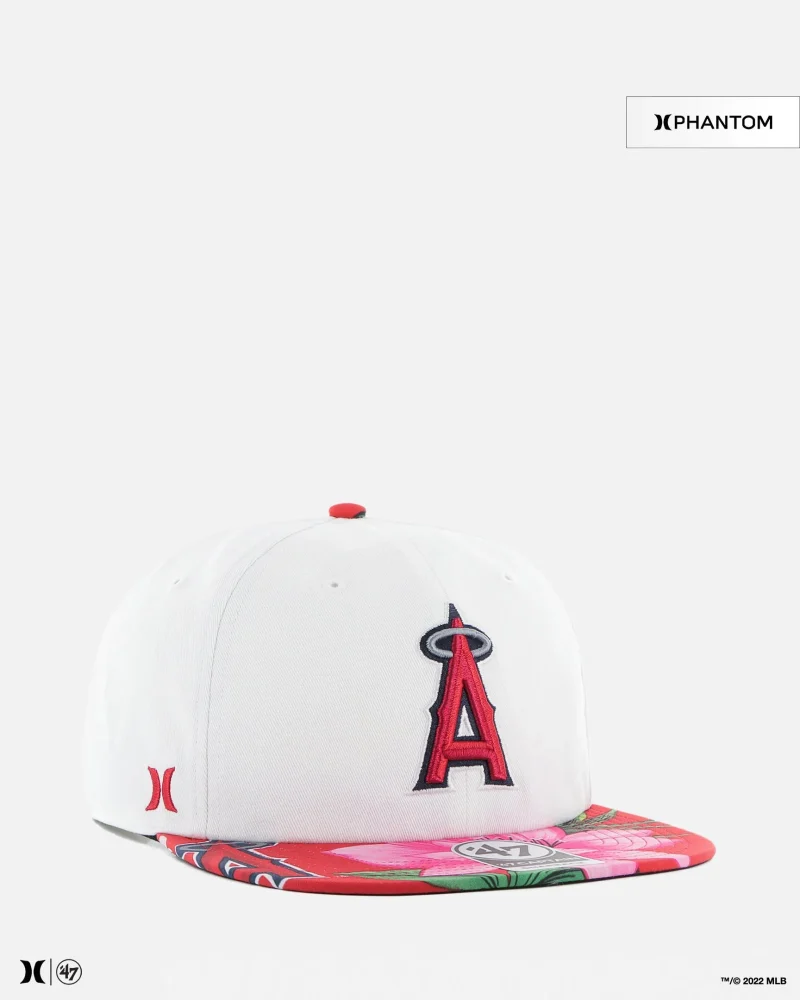 hurley 47 los angeles angels captain hat