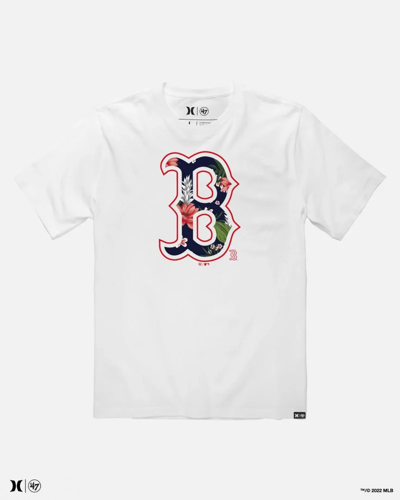 hurley boston red sox short sleeve t shirt