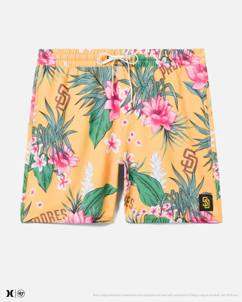 hurley cannonball tropics padres volley boardshorts