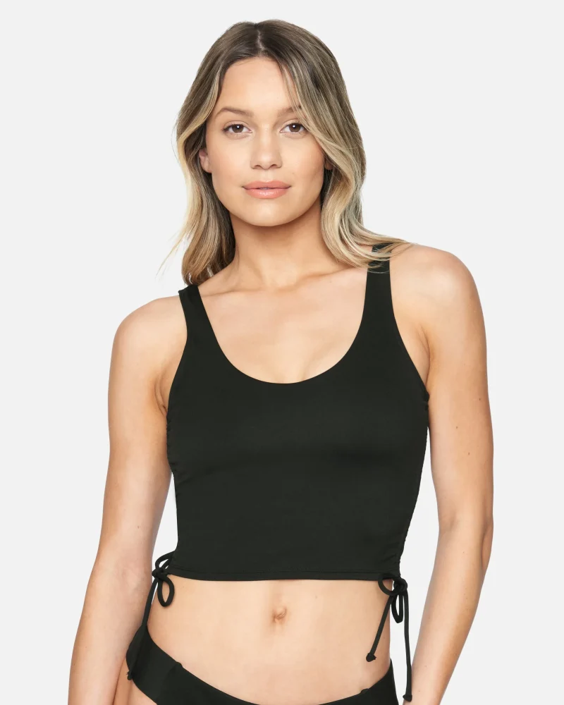 hurley moore aloha max solid crop top scaled