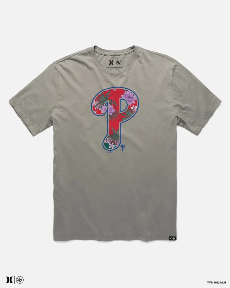 hurley phillies short sleeve t shirt