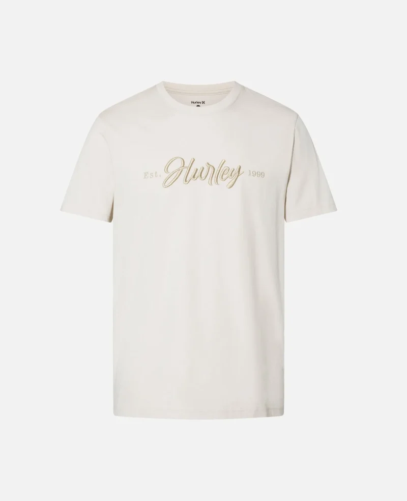 hurley script short sleeve graphic tee essentials