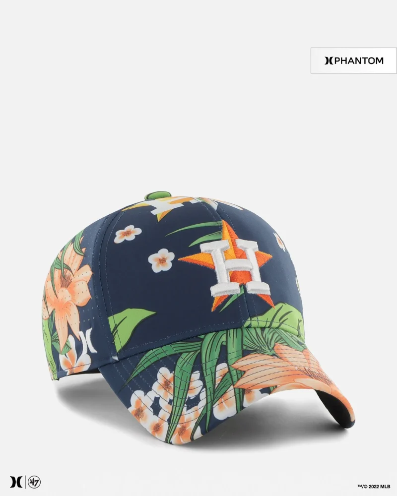 hurley x 47 houston astros mvp phantom hat