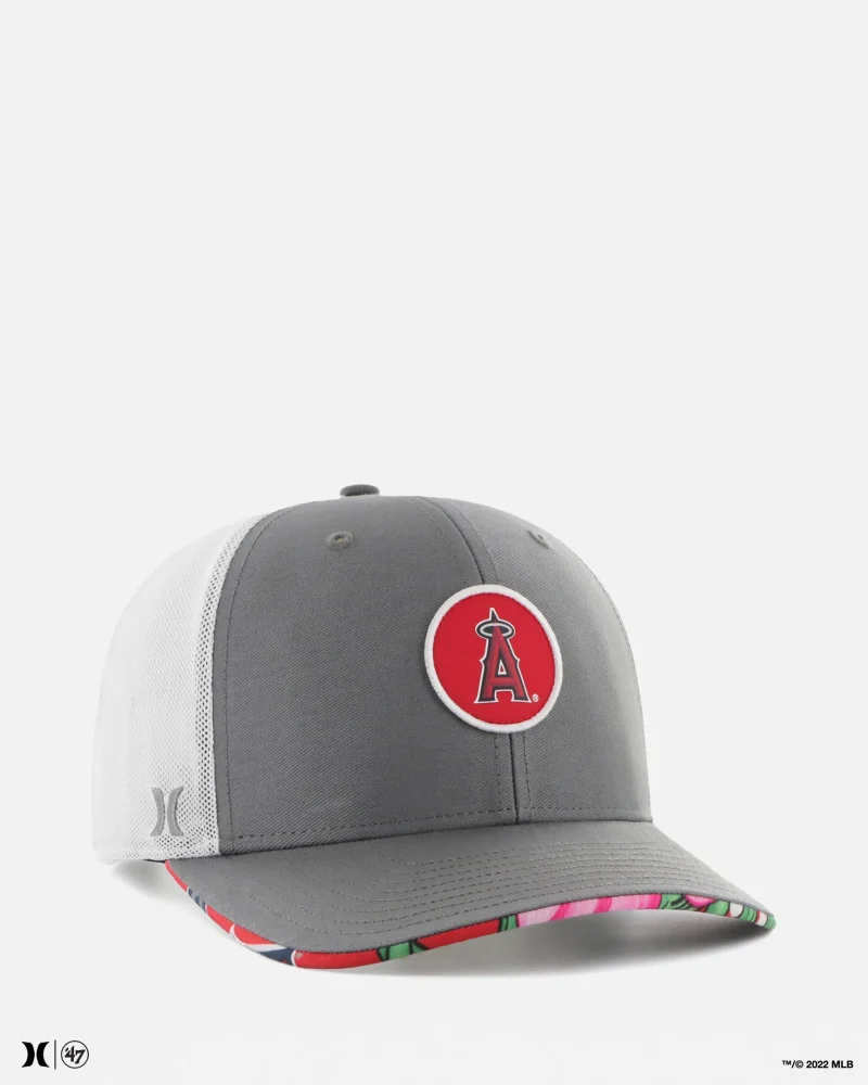 hurley x 47 la angels trucker hat