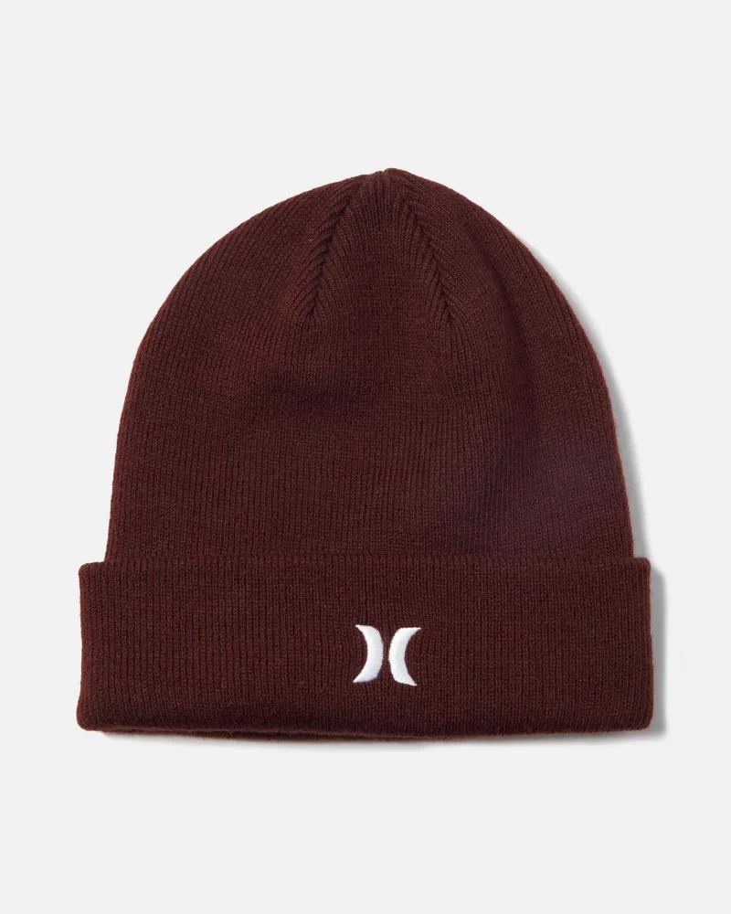 icon cuff knit hat