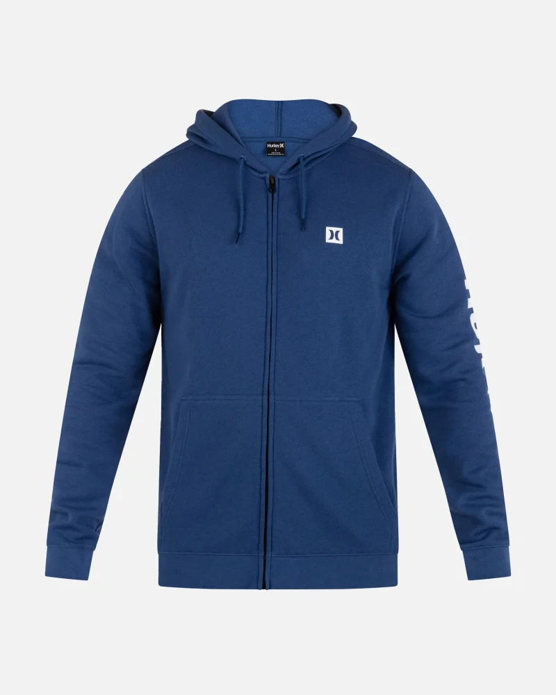 icon fleece zip jacket