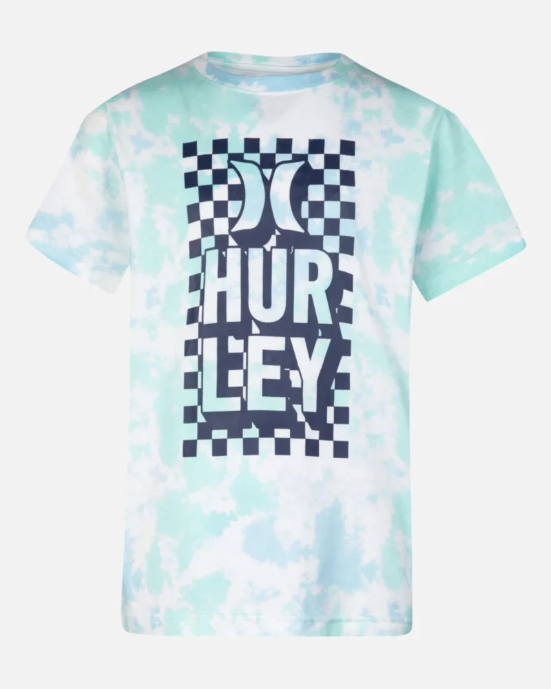 kids tie dye logo tee for boys