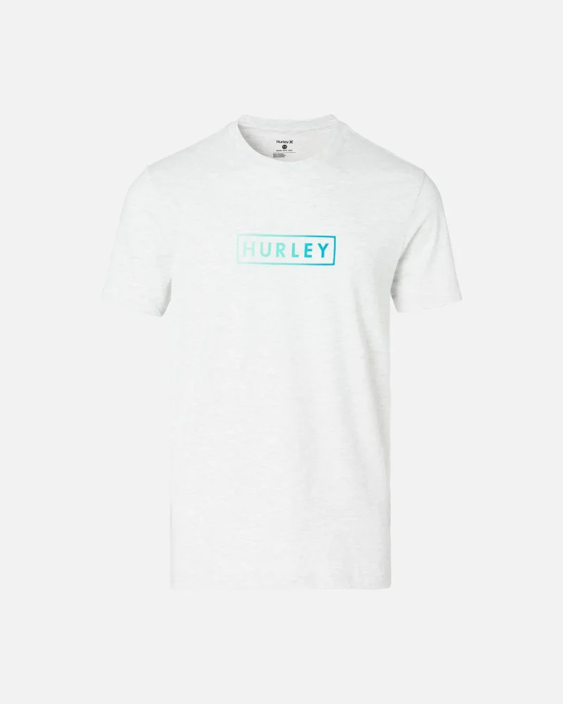 logo print boxed tee essential short sleeve