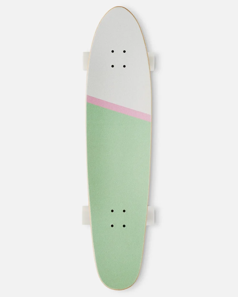 loveshackfancy x hurley longboard skateboard