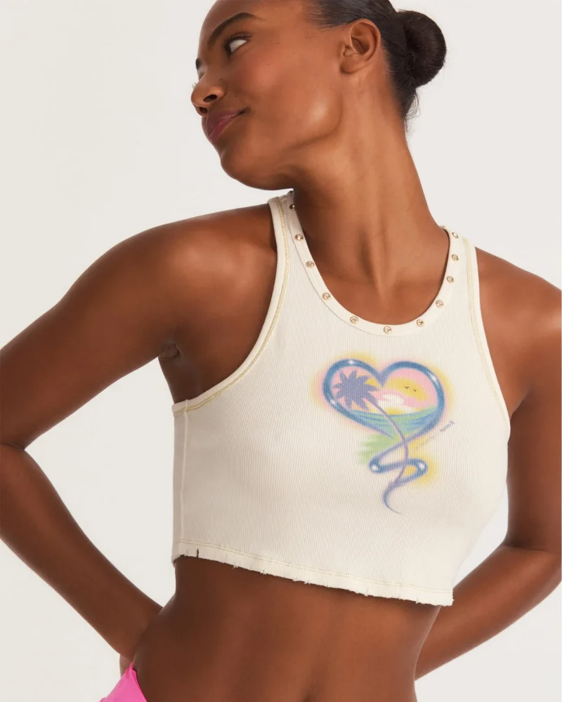 loveshackfancy x hurley whitewater rib tank