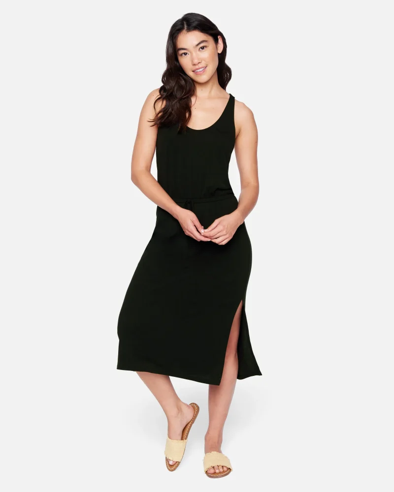 low cut racerback midi dress 1 scaled