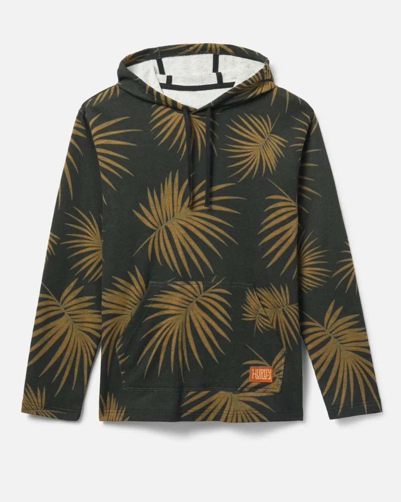 modern surf hooded poncho