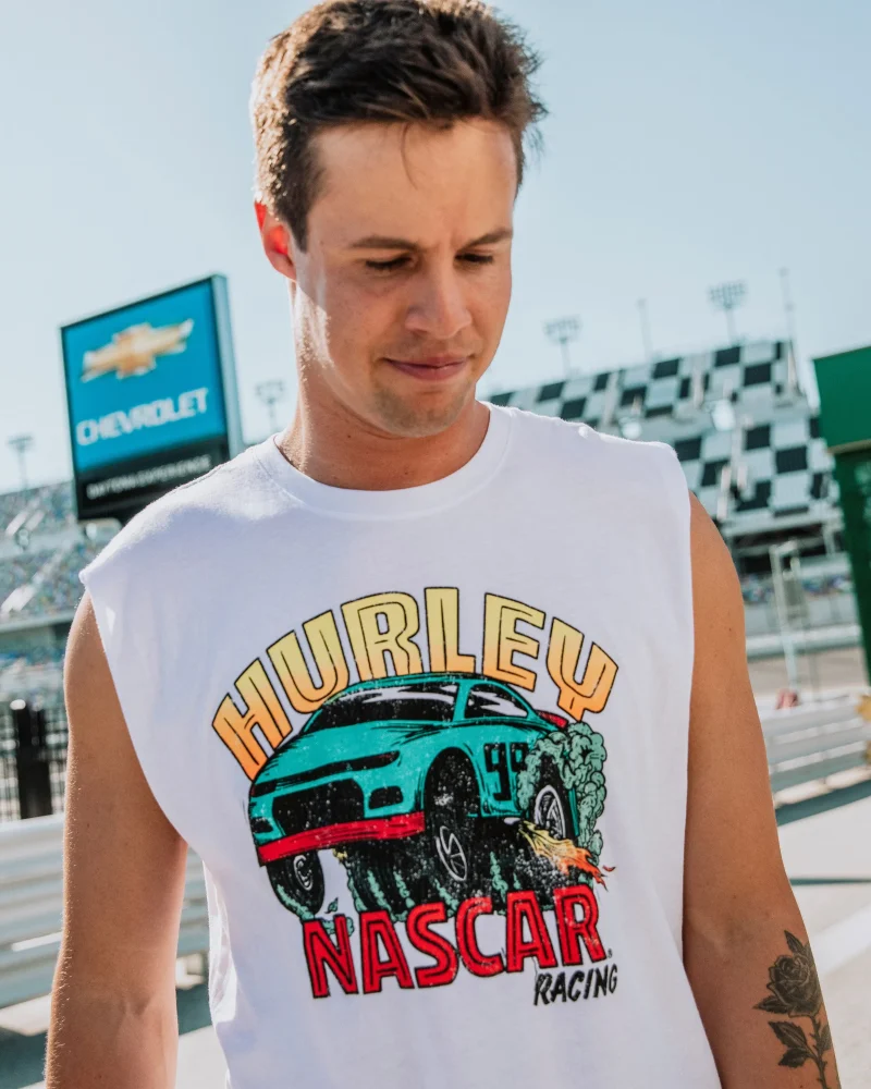 nascar rippin muscle tank for everyday wear scaled