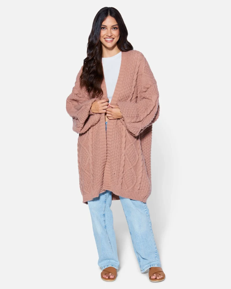 olivia oversized essential cardigan scaled