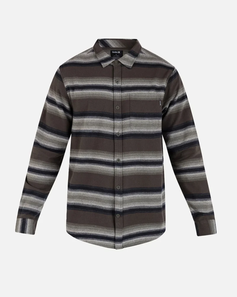 organic flannel long sleeve shirt portland