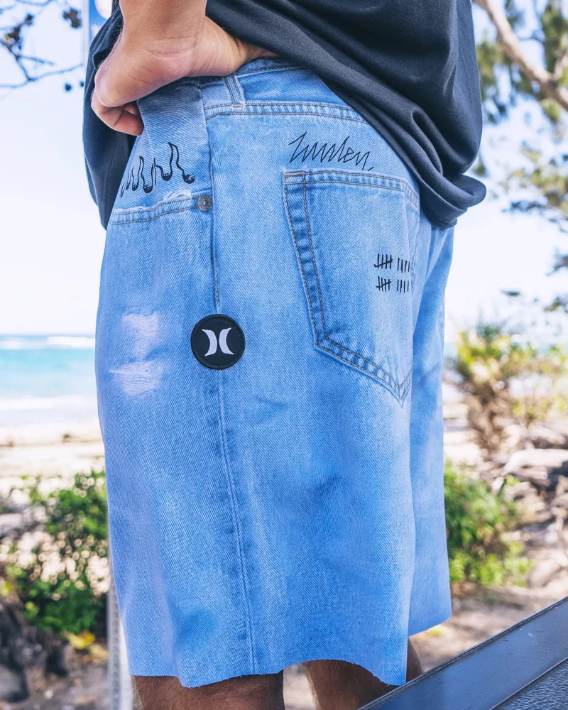 phantom eco friendly denim boardshorts 18