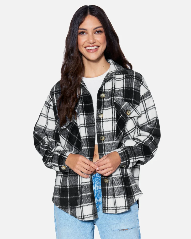 plaid utility shirt jacket scaled