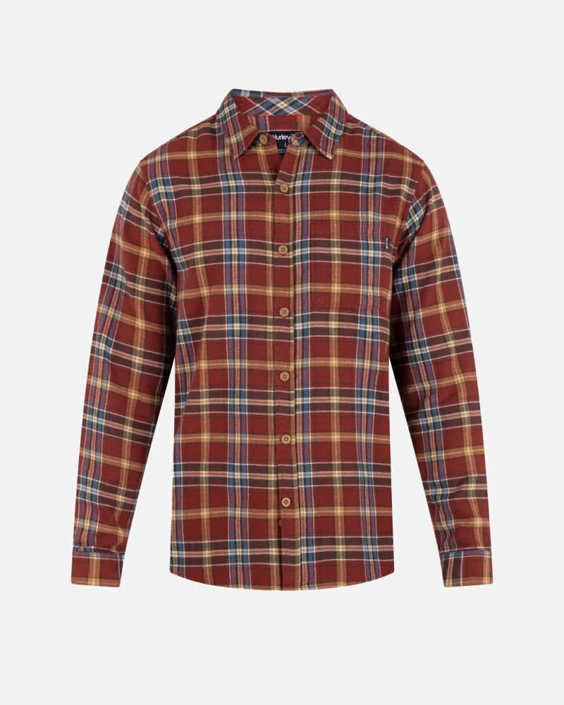 portland eco friendly long sleeve flannel