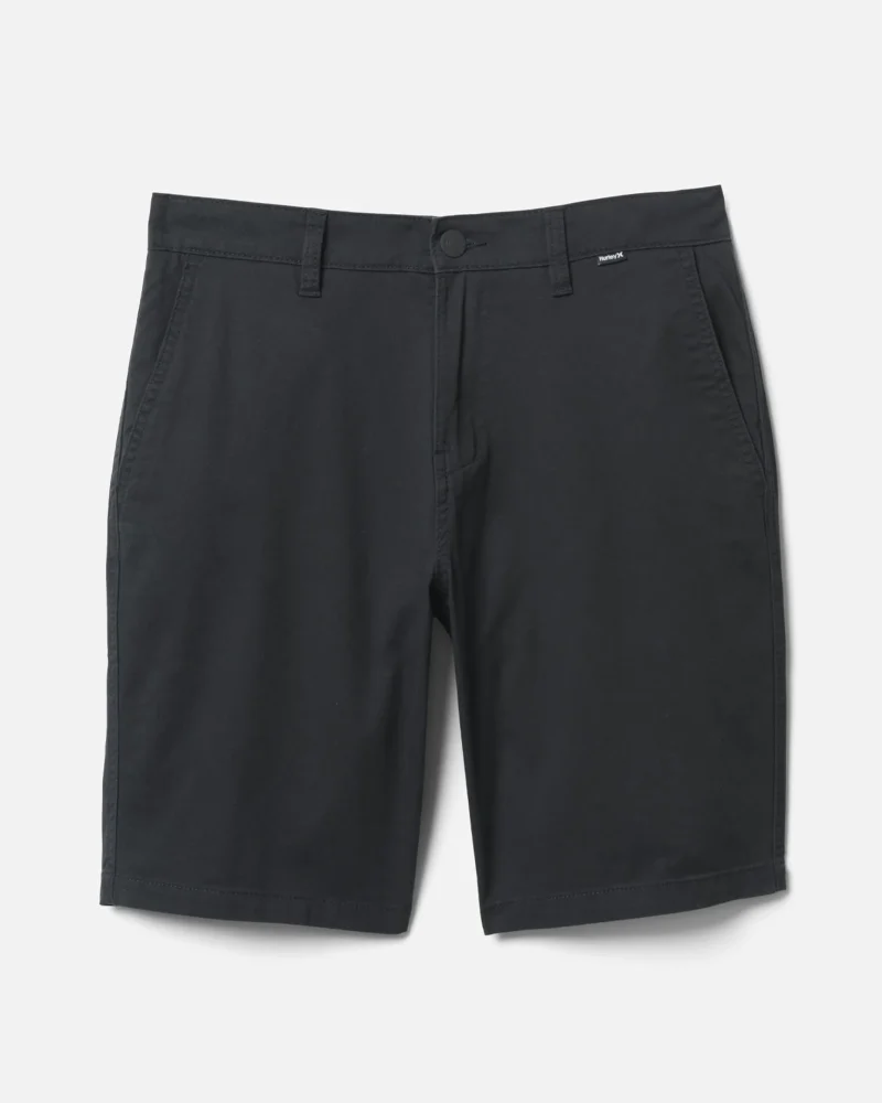 premium cotton twill casual shorts