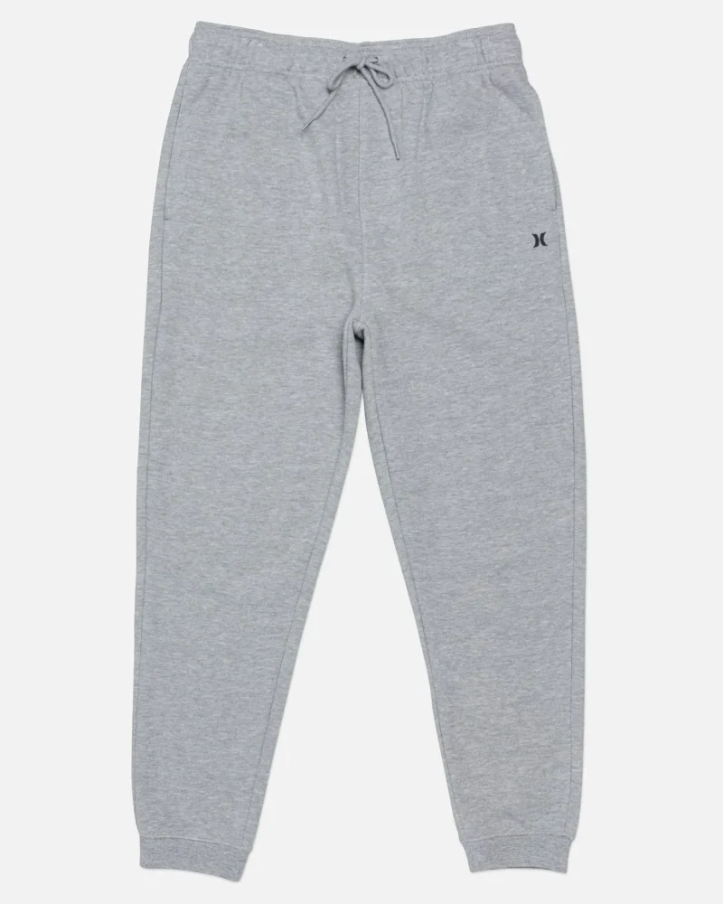 premium solid fleece jogger 1